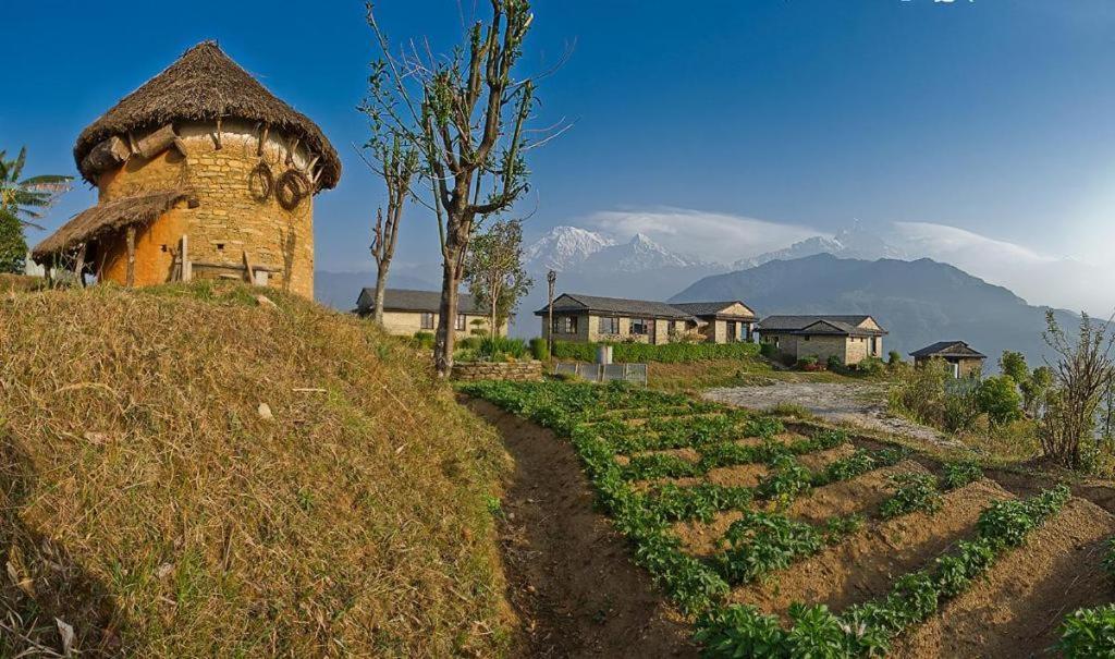 Hananoie - A Permaculture Resort Pokhara Exterior foto